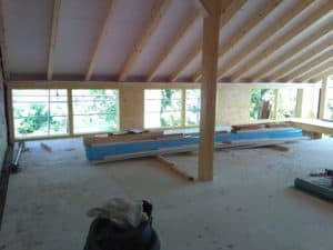 Aufdachdämmung Holzfaser