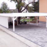 Attika Flachdach Carport