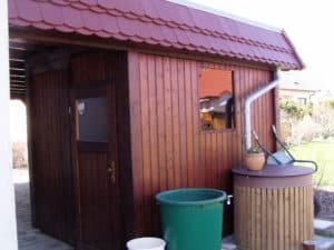 Attika Flachdach Carport