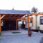 Attika Flachdach Carport