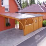 Carport Bedachung durchsichtig