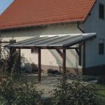 Carport Bedachung durchsichtig