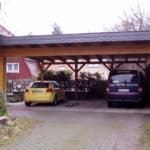 Carport mit Gründach