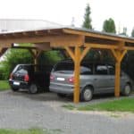 Pultdach Carport