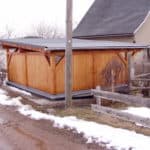 Pultdach Carport