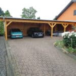 Pultdach Carport