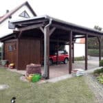 Pultdach Carport