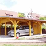 Carport mit Satteldach